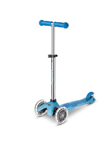 Patinete MINI MICRO DELUXE GLOW LED azul