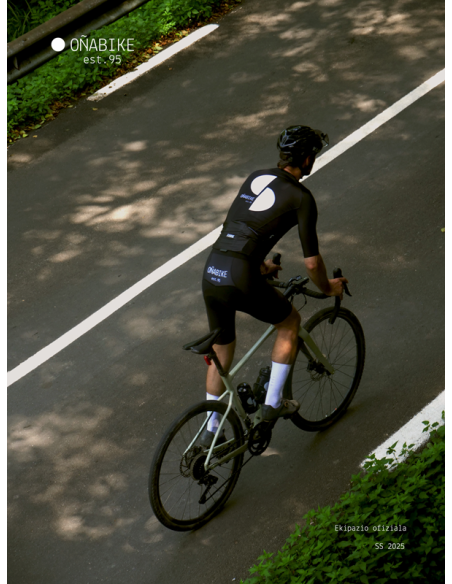 Maillot OÑABIKE CX RF 4.0 Unisex negro