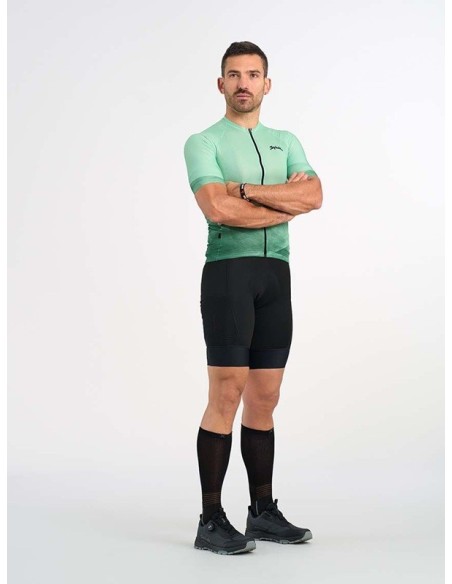 Maillot SPIUK Gravel Star - verde