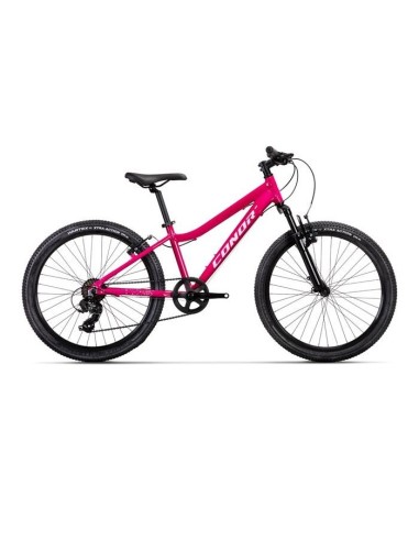 Bicicleta CONOR Junior 24" Mixta - Fucsia