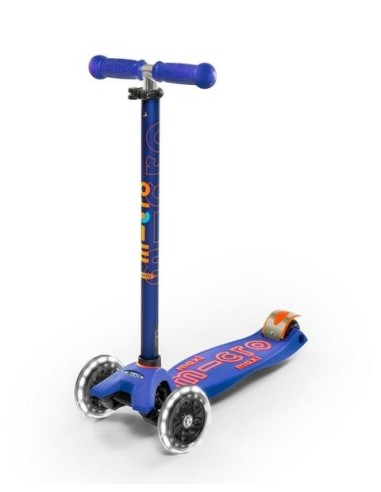Patinete MAXI DELUXE LED Azul