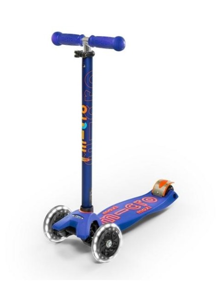 Patinete MAXI DELUXE LED Azul