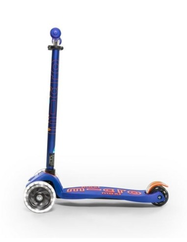 Patinete MAXI DELUXE LED Azul