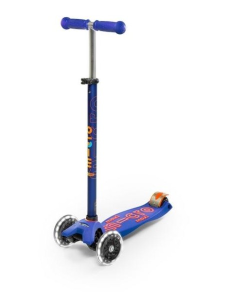 Patinete MAXI DELUXE LED Azul