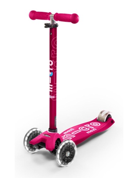 Patinete MAXI DELUXE LED Rosa