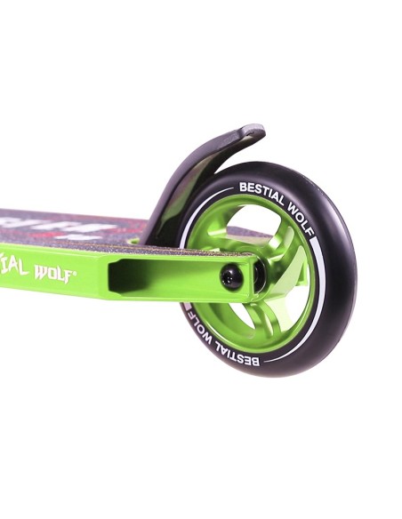 Patinete BESTIAL WOLF Pro Booster B18 verde