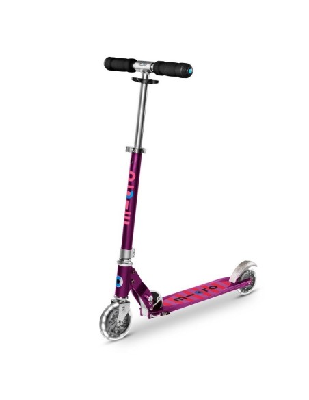 Patinete MICRO SPRITE lila LED
