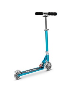 Patinete MICRO SPRITE azul LED 2