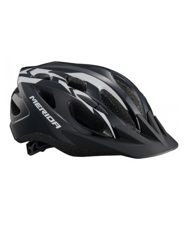 Casco junior MERIDA Shadow negro/blanco