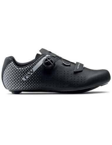 Zapatilla NORTHWAVE Core plus 2 neg/plata