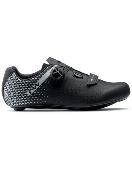 Zapatilla NORTHWAVE Core plus 2 neg/plata