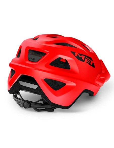 Casco MET Echo rojo