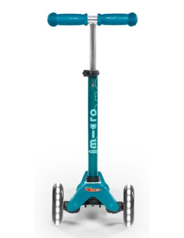 Patinete MINI MICRO DELUXE LED Aqua