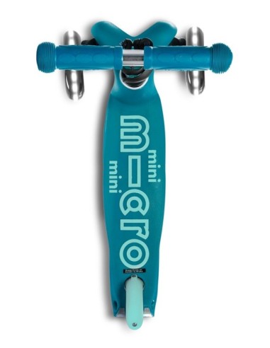 Patinete MINI MICRO DELUXE LED Aqua