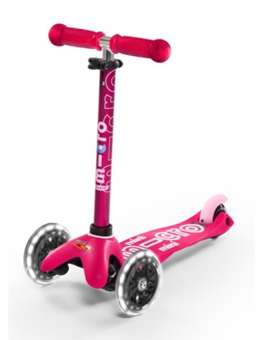 Patinete MINI MICRO DELUXE LED Rosa