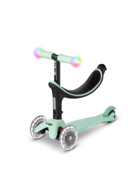Patinete MINI 2 GROW Deluxe Magic LED Menta